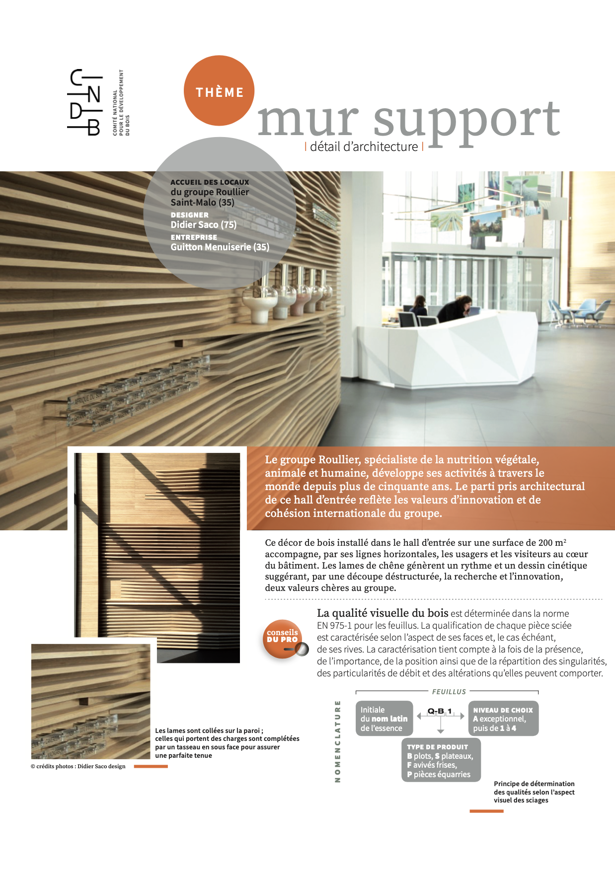 DETAILS D'ARCHITECTURE - CNDB